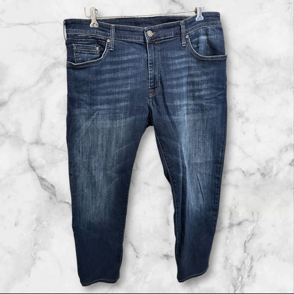 Mavi Jeans Mens 38x32 (40x31) Blue Denim Pants Straight Leg‎ Stretch Classic